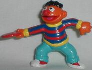Ernie with a frisbee