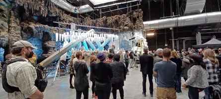 one of the sets for "Wind Will Guide You"