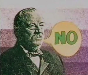 Grover Cleveland issues a veto