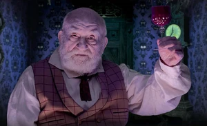 Asner in Muppets Haunted Mansion