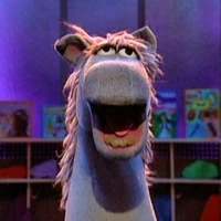 hoarse horse in Sesame Street Goes to the Doctor