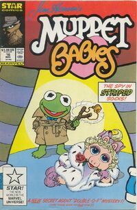 Muppet Babies # 4 VF Marvel Star Comic Book Ms. Piggy Kermit The