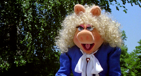 Miss Piggy in The Muppets Take Manhattan.