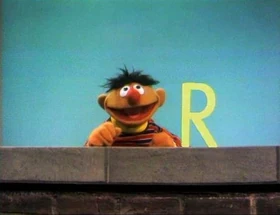Ernie and an R