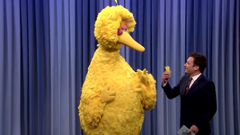 Big Bird on The Tonight Show February 11