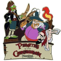 Mickey's Pin Odyssey - Kermit at Pirates of the Caribbean June 20, 2008 Disneyland