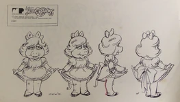 Model sheet for Piggy