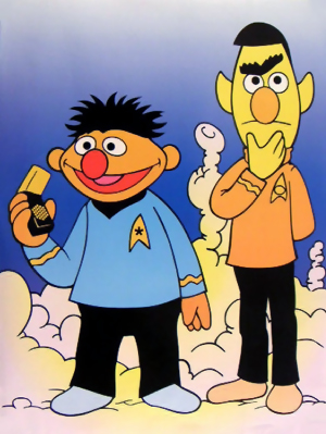 Sesamstrasse postcard