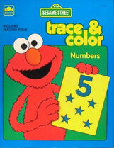 Trace & Color: Numbers Peter Panas Golden Books 1993