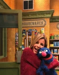Anne Wheaton with Grover