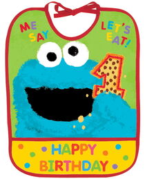 1st Birthday baby bib