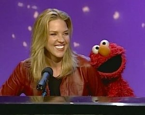 Diana Krall with Elmo