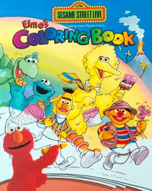 Elmo's Coloring Book live program 01