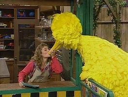 Alison Bartlett (Gina) & Big BirdSesame Street Episode 3327