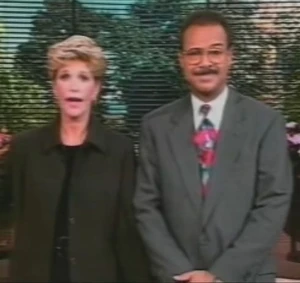 Joan Lunden and Spencer Christian