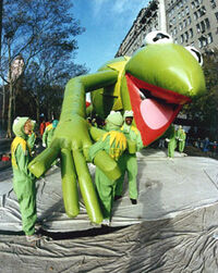 Original Kermit the Frog balloon, 1977-1991