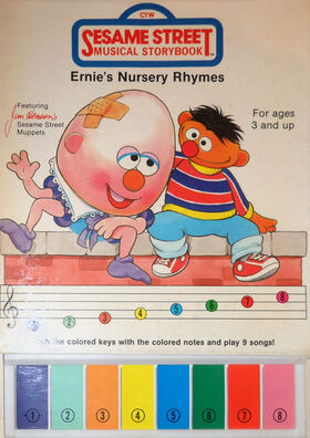 Ernie's Nursery Rhymes book