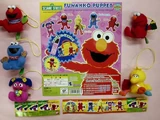 Sesame Street finger puppets (Bandai)