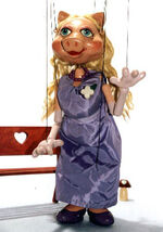 Miss Piggy marionette prototype