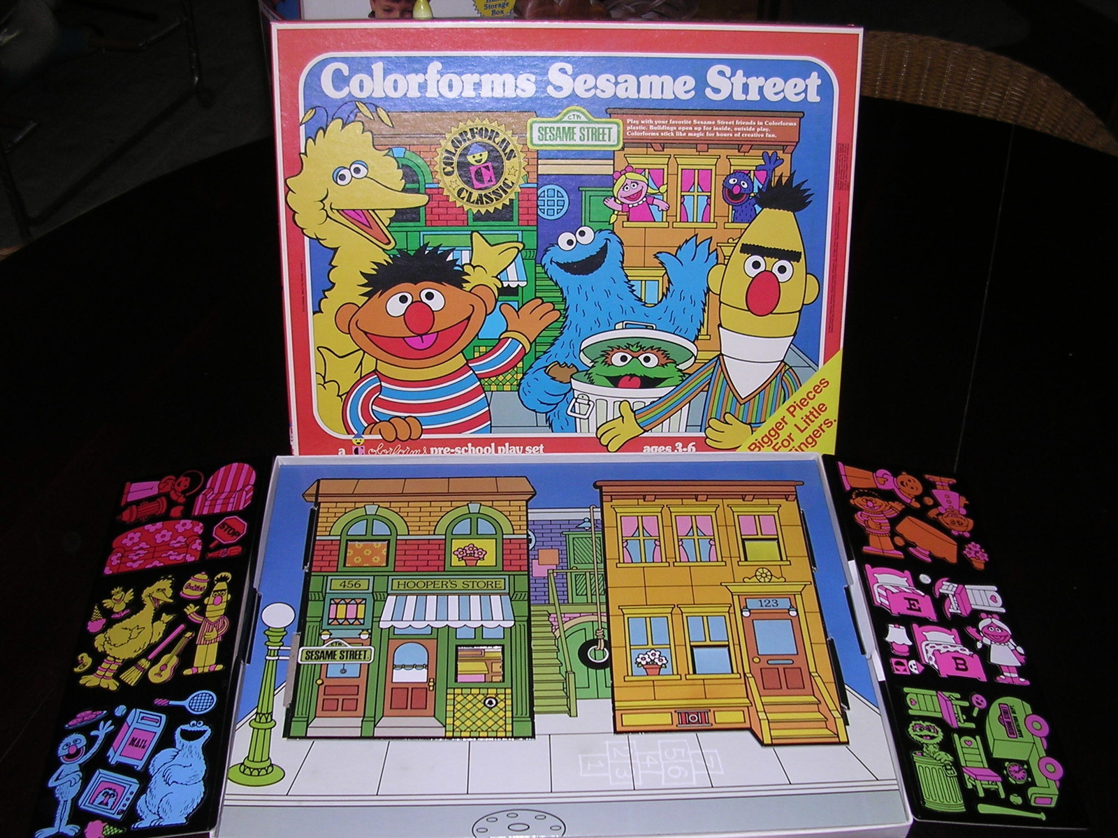 sesame street colorforms