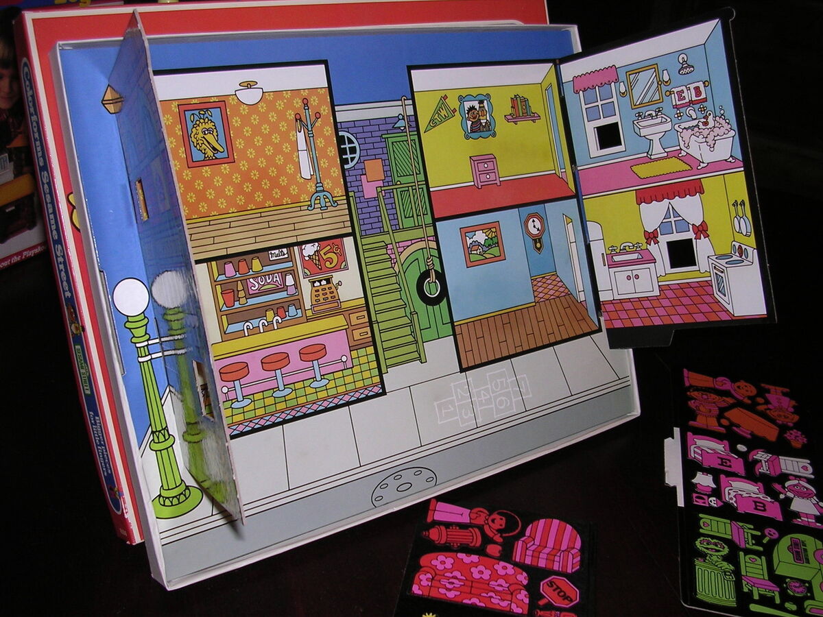 Sesame street colorforms best sale