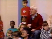 Donahue in the audience