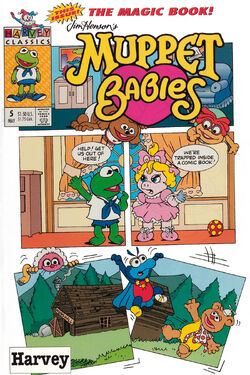 Muppet Babies # 4 VF Marvel Star Comic Book Ms. Piggy Kermit The