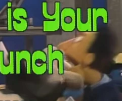 Guy Smiley & a cow"This Is Your Lunch"