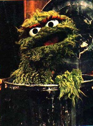 oscar the grouch pissed