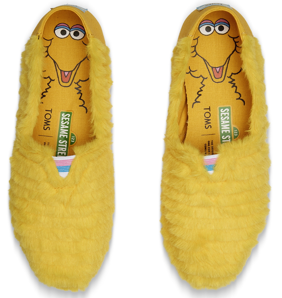 Elmo shoes toms clearance