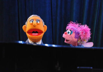 Bloomberg Muppet and Abby