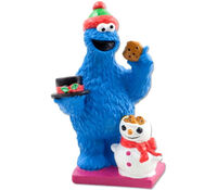 Cookie monster Christmas tablepiece