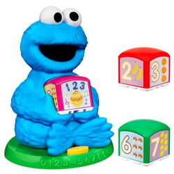 Cookie monster learning blocks
