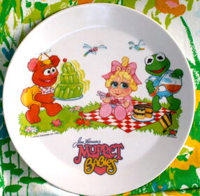 Deka 1986 muppet babies plate b