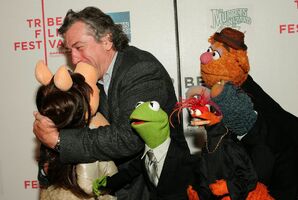 Robert De Niro & Miss Piggy Tribeca Film Festival premiere of The Muppets' Wizard of Oz