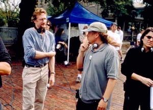  talks to Tim Hill on the set of Muppets From Space.