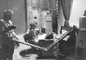 Steve Whitmire performs Waldo, while animator Rex Grignon handles the computer