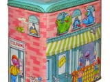 Sesame Street tin boxes (Applause)