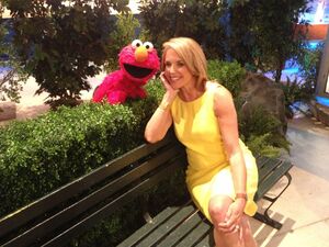 Elmo Katie Couric July 2014