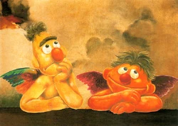... and with Bert and Ernie