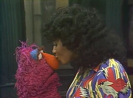 Sonia Manzano (Maria) & Telly MonsterSesame Street Episode 1793