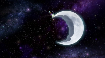 Summer Penguin destroys the moon "Summer the Great"