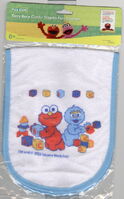 Elmo and Pancho Contreras; terry burp cloth