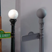 Sesame Street light post prototype