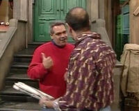 Sesame Street Episode 3748Pete Ortiz and Mike Pantuso appear as street residents.