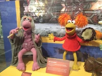 Mokey and Red Fraggle