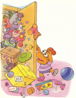 The very messy closet