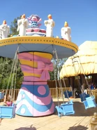 WaikikiA chain carosuel ride.