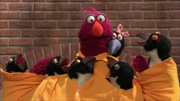 "Six Penguins in My Shirt"