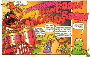 Comic muppet book 11 panel